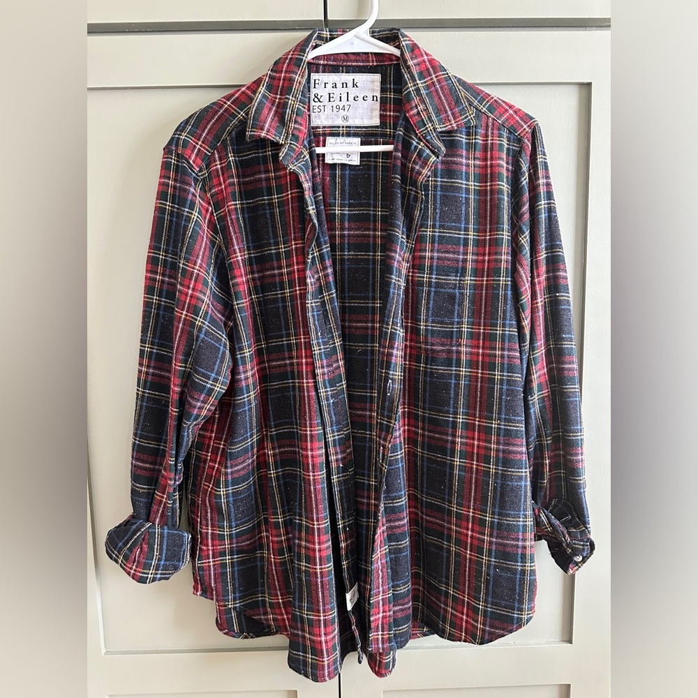 Frank & Eileen Plaid Shirt, Sz M